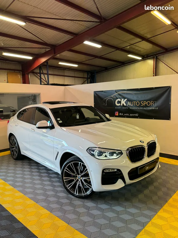 BMW X4 25d pack M Xdrive Alpinweiss